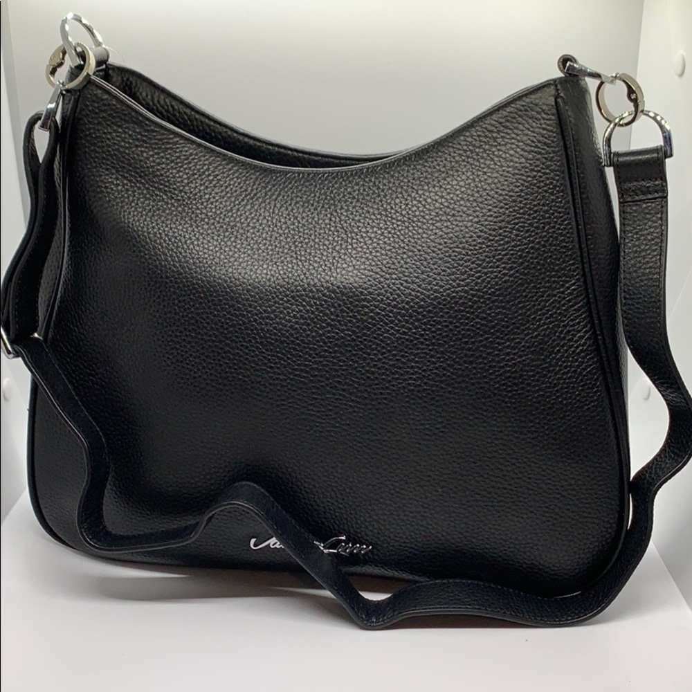 Vanna Luu ”Helena” Leather Crossbody Bag